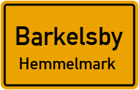 Gutsweg in BarkelsbyHemmelmark