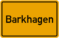 City Sign Barkhagen