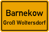 an Der Köppernitz in BarnekowGroß Woltersdorf