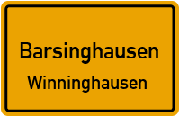 Düsterstraße in BarsinghausenWinninghausen