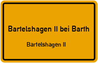 Knochenweg in Bartelshagen II bei BarthBartelshagen II