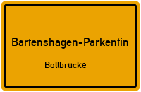 Bollbrücke in Bartenshagen-ParkentinBollbrücke
