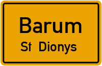 Wendenweg in BarumSt. Dionys