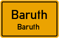 Kirchstraße in BaruthBaruth