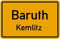 Kemlitzer Hauptstraße in BaruthKemlitz