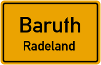 Radeländer Weg in BaruthRadeland