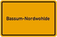 City Sign Bassum-Nordwohlde