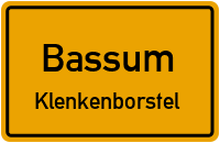 Theresienstraße in BassumKlenkenborstel
