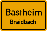 Hintere Zufahrt Johannes Bau in BastheimBraidbach