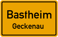 Geckenauer Straße in BastheimGeckenau