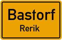 Rüsterweg in BastorfRerik