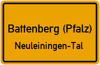 Hauptstraße in Battenberg (Pfalz)Neuleiningen-Tal