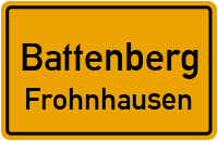 Dorfstraße in BattenbergFrohnhausen
