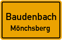 Mönchsberg in 91460 Baudenbach (Mönchsberg)