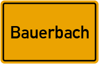 Bauerbach in Thüringen