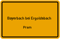 Straßenverzeichnis Bayerbach bei Ergoldsbach Pram