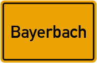 Bachweg in Bayerbach