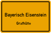 Straßen in Bayerisch Eisenstein Grafhütte