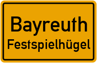Siegfried-Wagner-Allee in BayreuthFestspielhügel