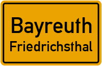 Max-Rieß-Weg in BayreuthFriedrichsthal