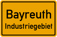 Straßenverzeichnis Bayreuth Industriegebiet