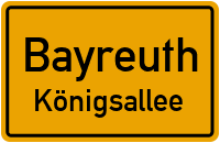 Panoramaweg in BayreuthKönigsallee