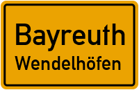 Friedelind-Wagner-Straße in BayreuthWendelhöfen