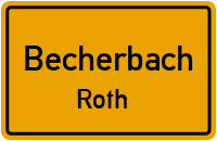 Straßen in Becherbach Roth