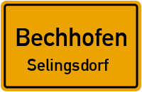 Straßen in Bechhofen Selingsdorf