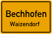 Straßen in Bechhofen Waizendorf