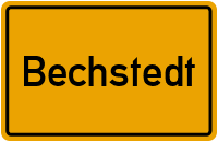 City Sign Bechstedt