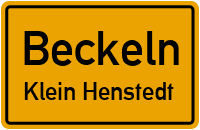 Hauptstraße in BeckelnKlein Henstedt