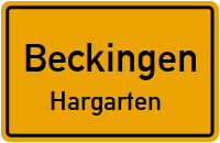 Am Stederwald in BeckingenHargarten