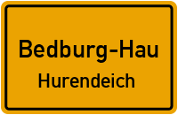Kalflackstraße in Bedburg-HauHurendeich