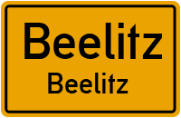 Straße des Aufbaus in BeelitzBeelitz