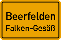 Postweg in BeerfeldenFalken-Gesäß
