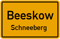Stadtweg in BeeskowSchneeberg