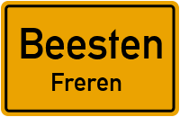 Finkenstraße in BeestenFreren