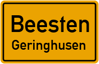 Gärtnerstraße in BeestenGeringhusen