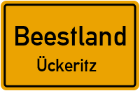 Straßen in Beestland Ückeritz