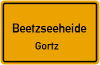 Gortzer Dorfstraße in BeetzseeheideGortz