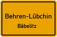 Bäbelitz in Behren-LübchinBäbelitz
