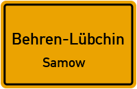 Samow in Behren-LübchinSamow