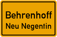Feldweg in BehrenhoffNeu Negentin