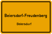 Beiersdorfer Chaussee in Beiersdorf-FreudenbergBeiersdorf
