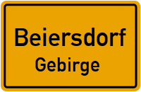 Gebirgsstraße in BeiersdorfGebirge