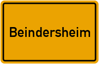 City Sign Beindersheim