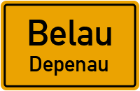 Straßen in Belau Depenau