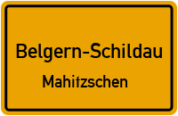 Dorfstraße in Belgern-SchildauMahitzschen