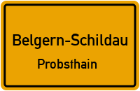 Dorfstraße in Belgern-SchildauProbsthain